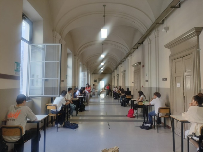 Istituto Vinci Nervi Fermi Migliara Alessandria prima prova Maturità 2025