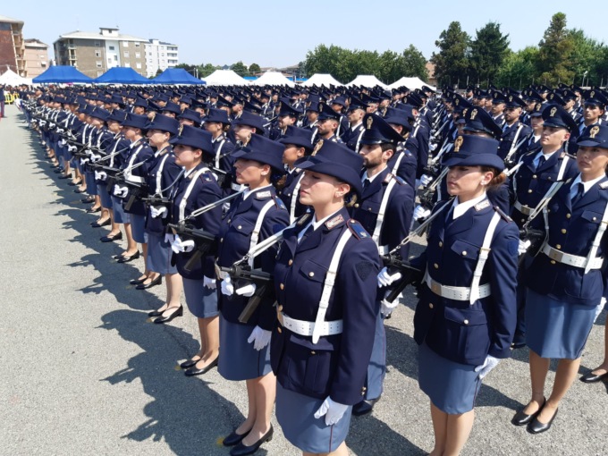 368 nuovi Agenti di Polizia giurano alla Cardile di Alessandria
