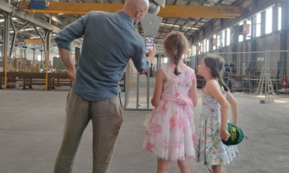 Cesare Catania fa incontrare l'arte contemporanea e l'acciaio ad Oviglio