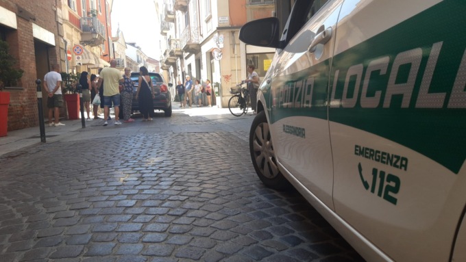 Ciclista investito in via San Giacomo della Vittoria ad Alessandria