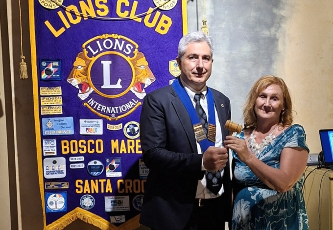 Marco Cavallera è il nuovo presidente del Lions Club Bosco Marengo Santa Croce