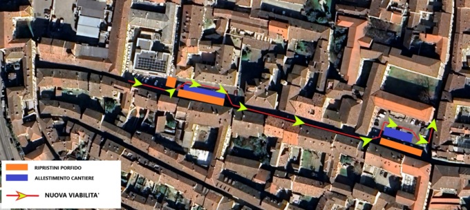 Novi Ligure: modifiche alla viabilità in via Oneto e in via Gramsci per lavori