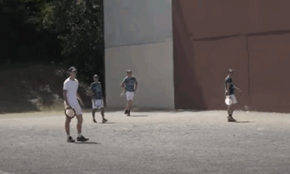 Il Basaluzzo protagonista del campionato di serie B di tamburello a muro