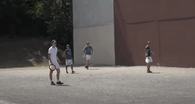 Il Basaluzzo protagonista del campionato di serie B di tamburello a muro