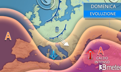 Stop del caldo africano: nel fine settimana calo delle temperature e rischio temporali