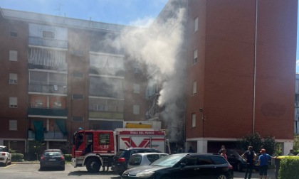 Incendio in un condominio a Novi Ligure: Vigili del Fuoco e 118 sul posto