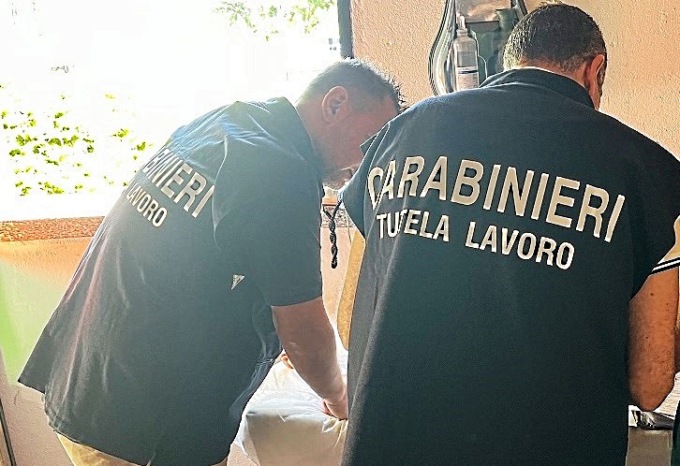 Controlli dei Carabinieri sui luoghi di lavoro: otto denunciati e tre attività sospese