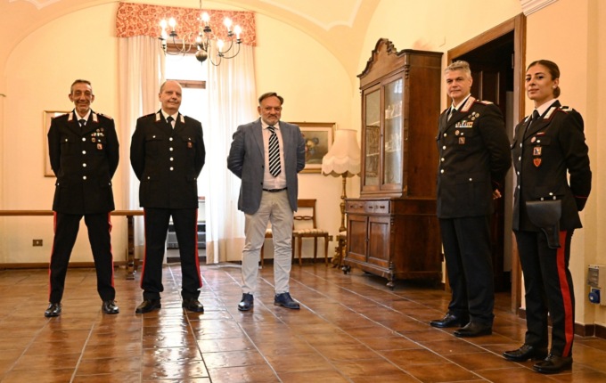 Elogi al Luogotenente Giovacchini e al Vice Brigadiere Cicoira per le attività di servizio svolte