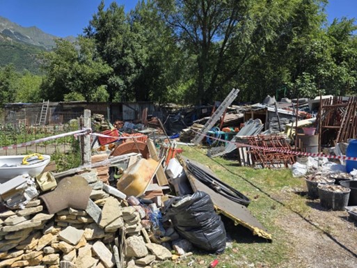 Sequestrata una discarica abusiva a Chianocco, nel Torinese