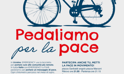 Alessandria, martedì la manifestazione “Pedaliamo per la Pace”