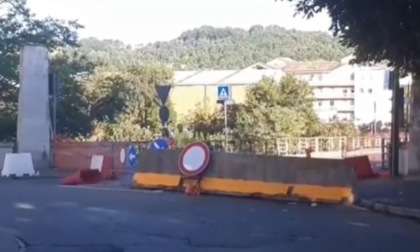 Avviati ad Ovada i lavori al ponte Orba. Disagi per gli abitanti della zona Borgo