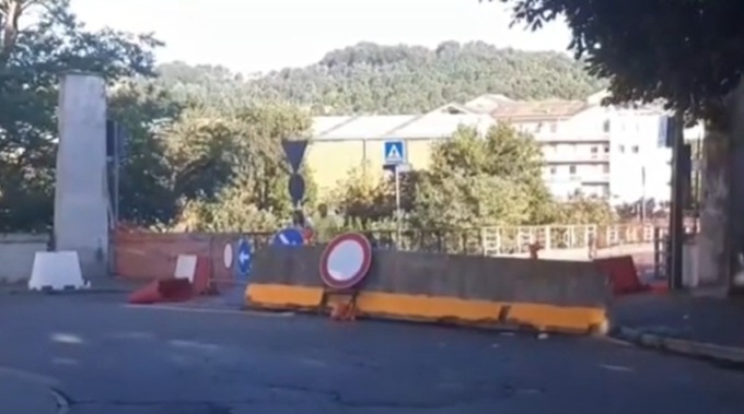Avviati ad Ovada i lavori al ponte Orba. Disagi per gli abitanti della zona Borgo