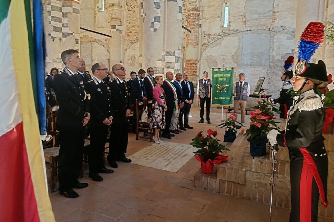 I Carabinieri Forestali del Piemonte a Sezzadio per celebrare il proprio Santo Patrono
