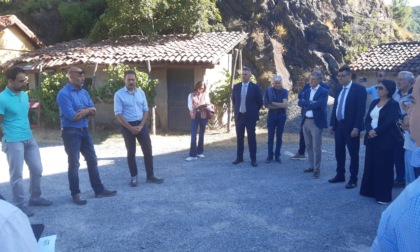 Laghi della Lavagnina: terminati i lavori più impattanti alla diga. Questa mattina sopralluogo