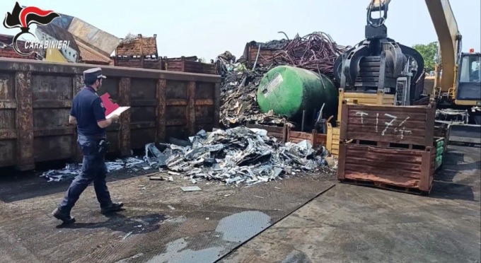 Furto, ricettazione e gestione illecita di rifiuti: 7 gli indagati nel Pinerolese