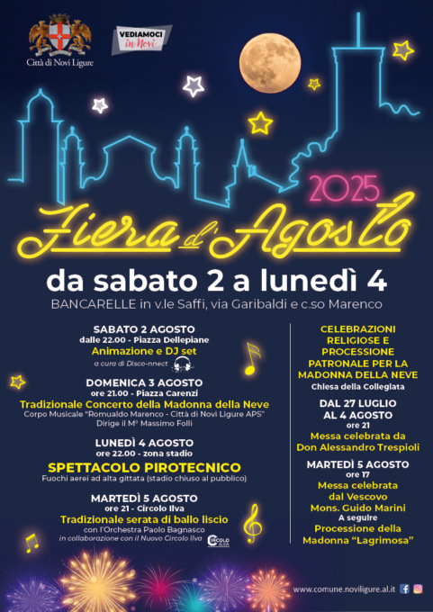 Festa Agosto Novi Ligure