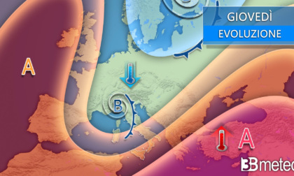3bmeteo: “Break estivo, tornano rovesci e temporali con temperature in calo anche di 8/10°C”