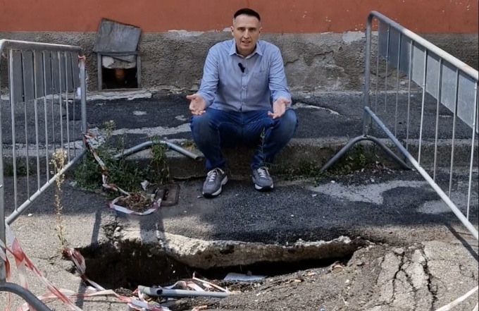 Buche e strade pericolose ad Alessandria, Locci(FDI): “Basta transenne e attese infinite”