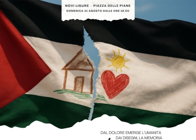 Domenica 31 agosto Novi Ligure scende in piazza per Gaza