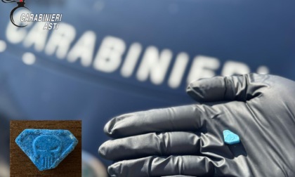 Sequestrata ad Asti la “Blue Punisher”, la nuova ecstasy più potente al mondo