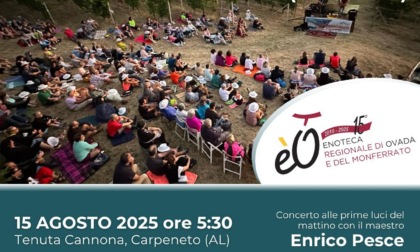 "Buongiorno Dolcetto", concerto di Ferragosto a Carpeneto
