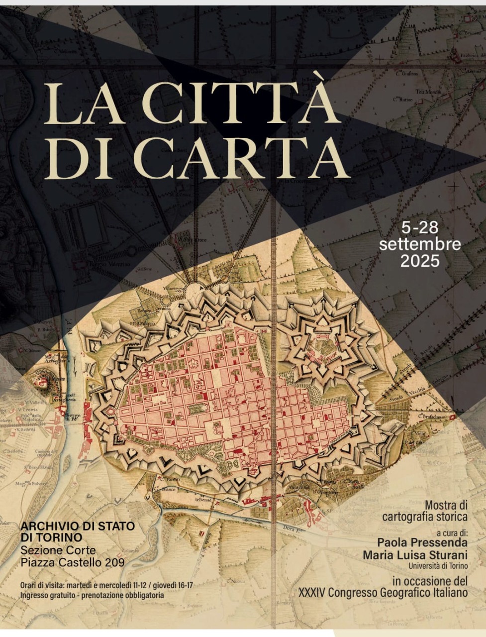 Torino, la mostra “La città di carta” all’Archivio di Stato a settembre