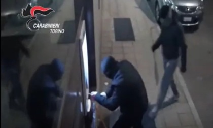 Assalto ai bancomat con la "marmotta": arrestato un quarantenne dai Carabinieri di Torino
