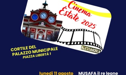 Alessandria, al via la rassegna “Cinema Estate 2025”