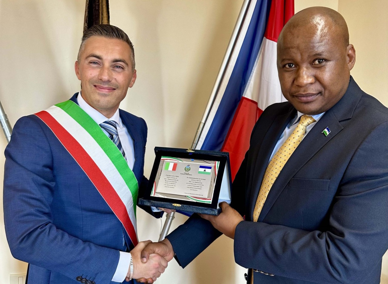 Castelletto Monferrato accoglie l’Ambasciatore del Regno del Lesotho