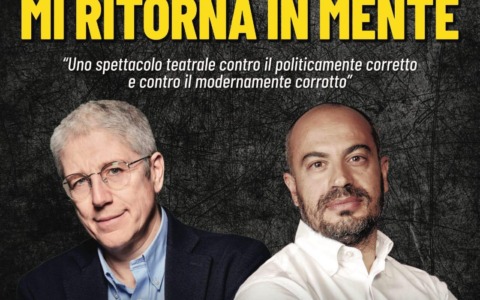 “Mi ritorni in mente”: l’11 novembre al teatro Alessandrino lo spettacolo di Mario Giordano