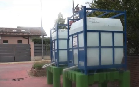 Le forti piogge asciugano i rubinetti delle case di Valmadonna