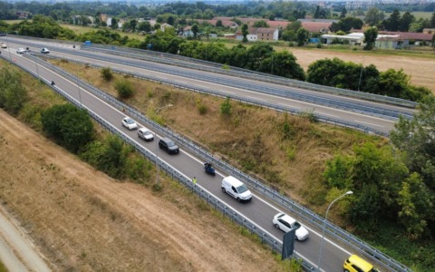 Ripristinata la pavimentazione della tangenziale ad Alessandria: aperte tutte le rampe