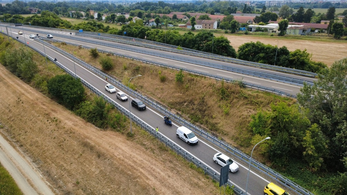 Ripristinata la pavimentazione della tangenziale ad Alessandria: aperte tutte le rampe