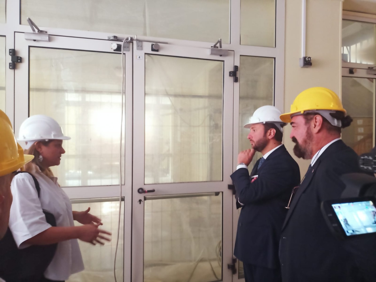 Sopralluogo dell’assessore Riboldi al cantiere della Casa di Comunità a Casale Monferrato