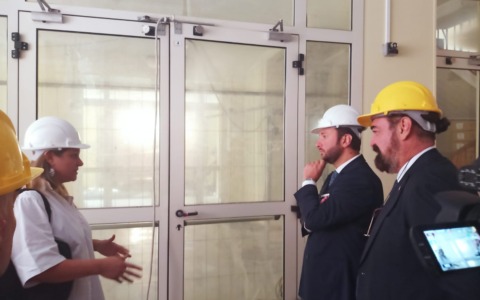 Sopralluogo dell’assessore Riboldi al cantiere della Casa di Comunità a Casale Monferrato