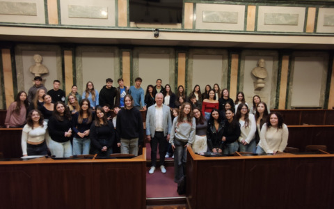 In Comune ad Alessandria la visita di una delegazione di studenti spagnoli