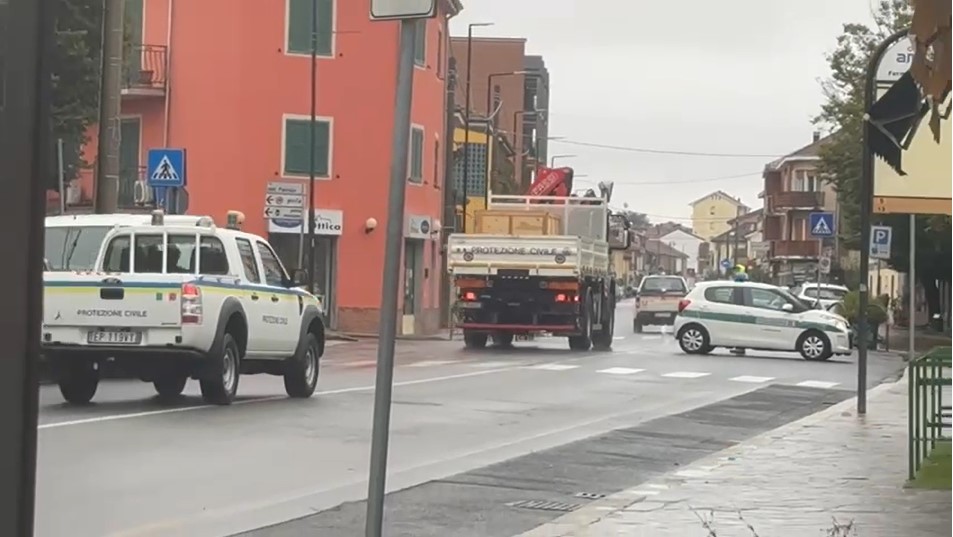 Maltempo in provincia di Alessandria: il punto con la Protezione Civile