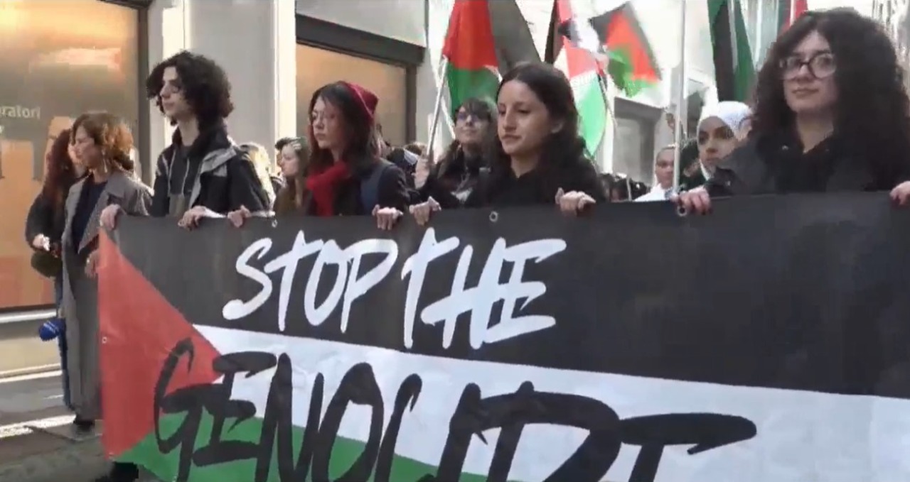 Alessandria torna in piazza in solidarietà alla Global Sumud Flotilla e al popolo palestinese