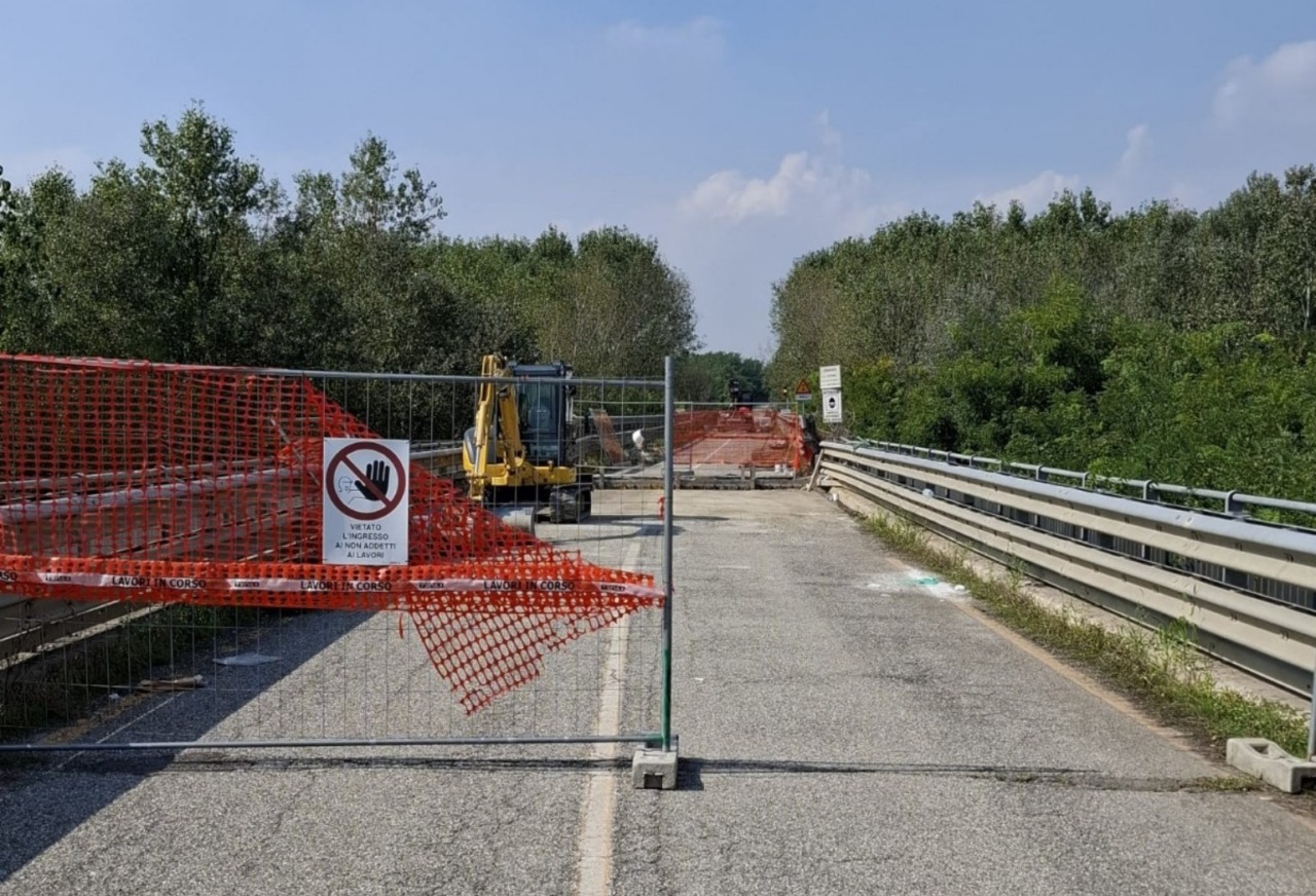 Con l’inizio della prossima settimana riaprirà il ponte di Bassignana a senso unico alternato