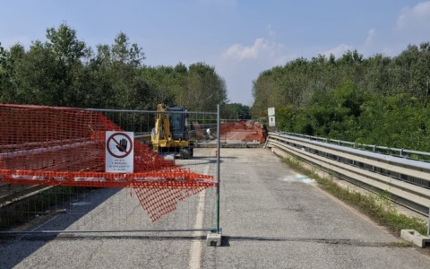 Con l’inizio della prossima settimana riaprirà il ponte di Bassignana a senso unico alternato