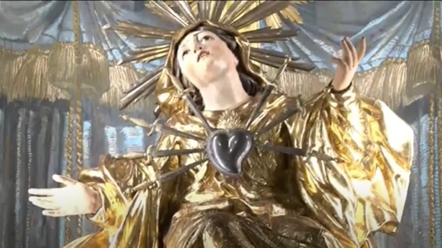 Restituita agli alessandrini la statua della Madonna Addolorata di San Giacomo della Vittoria