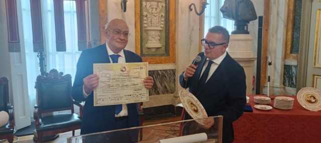 Al presidente del Gruppo Netweek Gianfranco Sciscione il Columbus International Award