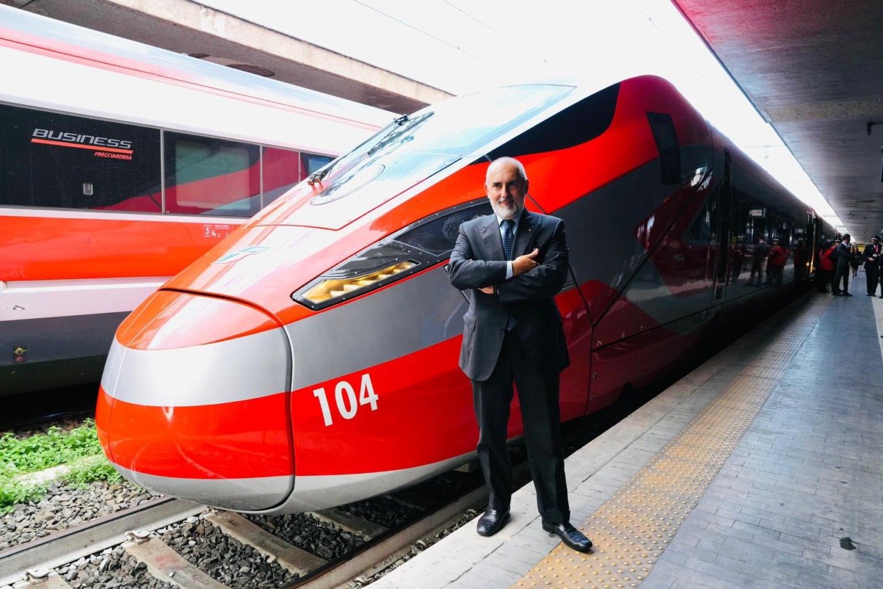 Gruppo Fs, viaggio in anteprima del Frecciarossa 1000 di nuova generazione