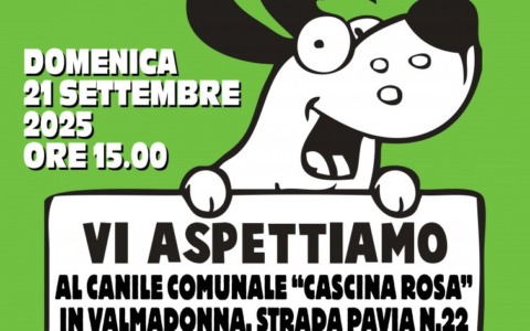 Il 21 settembre torna la “Festa a 4 zampe” al canile Cascina Rosa di Valmadonna