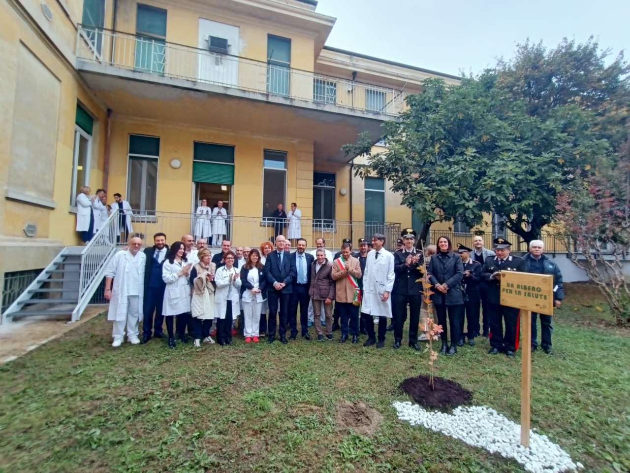 All’ospedale Santo Spirito di Casale Monferrato un nuovo “Albero per la salute”