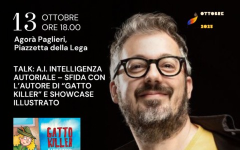 Ottobre Alessandrino: alle 18 l’incontro con l’illustratore di “Gatto Killer” Andrea Musso