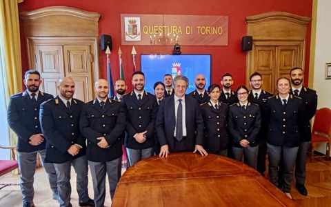 Diciassette i nuovi Vice Ispettori della Polizia di Stato assegnati alla Questura di Torino