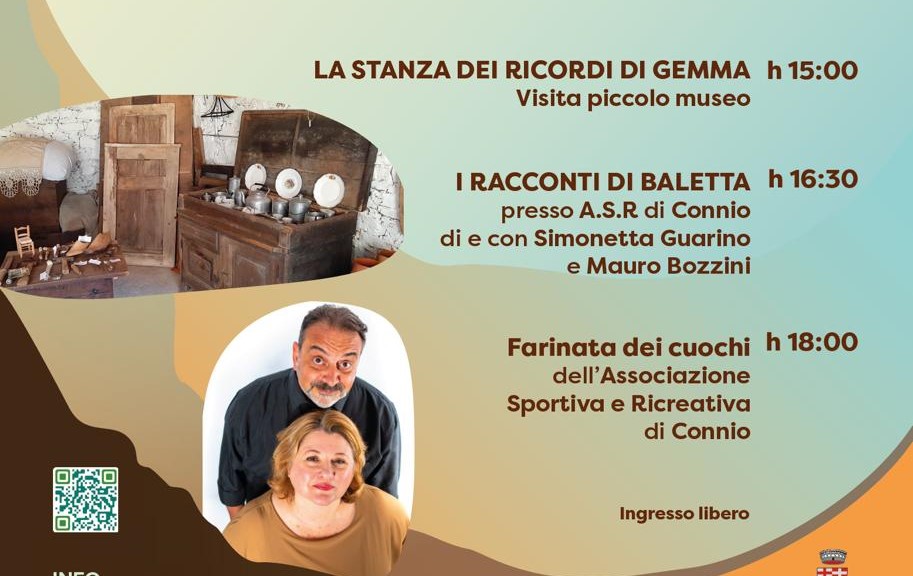 Appennino Futuro Remoto: sabato appuntamento a Connio con “I Racconti di Baletta”