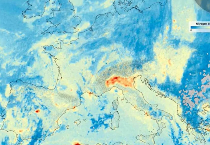 La missione Copernicus Sentinel-4 monitorerà ad ogni ora l’inquinamento in Pianura Padana