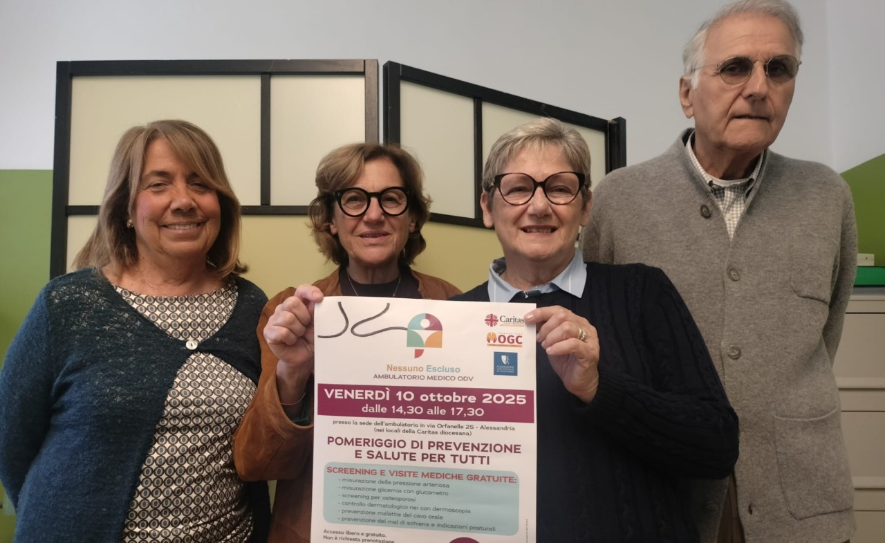 Appello dell’ambulatorio medico Nessuno Escluso di Alessandria per il primo open day
